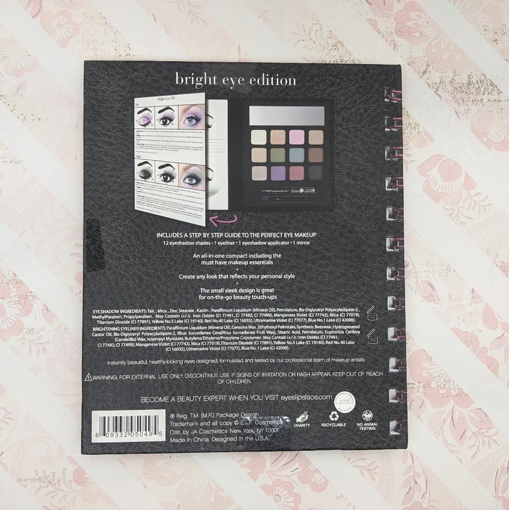 Elf Bright Eyeshadow Palette makeup